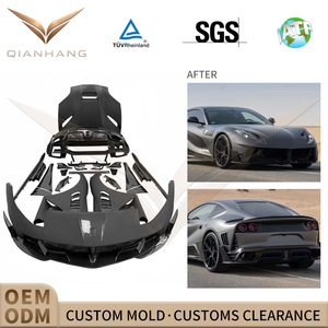 Kit carrosserie complet semi-carbone haute qualité pour conversion Widebody pour <span class=keywords><strong>812</strong></span> <span class=keywords><strong>Superfast</strong></span> 2017-2022 - Product Image 2