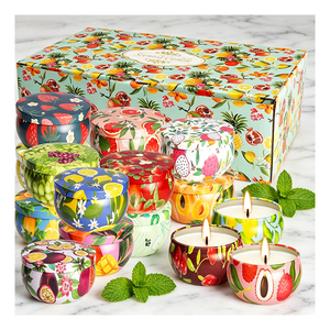 Coffret Cadeau de Bougies de Voyage en Boîte Métallique – Mélange de Soja Aromatique Portable – Promotion Boutique de Fêtes – Sélection de Souvenirs et d'Expositions - Product Image 4