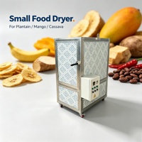 Kleine werkplaats heteluchtdehydrator voor vis, fruit, groenten en yamschijfjes