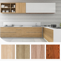 Papel Decorativo con Grano de Mármol, Papel de Laminación Impregnado de Melamina para Muebles