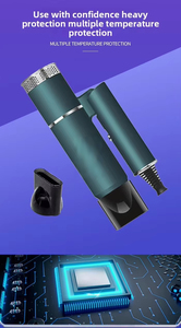 Asciugacapelli <span class=keywords><strong>Kemo</strong></span> K9825 Transfrontaliero, Alta Potenza di Aspirazione, Pieghevole, Ricarica Rapida, Qualità Professionale, Uso Domestico, Non Danneggia i Capelli - Product Image 4