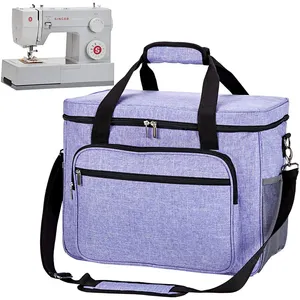 Sewing Machine Tote Bag Travel Sewing Kit Storage Bag Carrying Case Travel Shoulder Case for Sewing Machine
