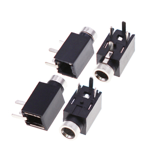 Connettore <span class=keywords><strong>Jack</strong></span> Audio Femmina PJ210 2.5mm per <span class=keywords><strong>Cuffie</strong></span>, PJ-210 3/4 Pin DIP PCB, <span class=keywords><strong>Jack</strong></span> DC 4/5MM - Product Image 6