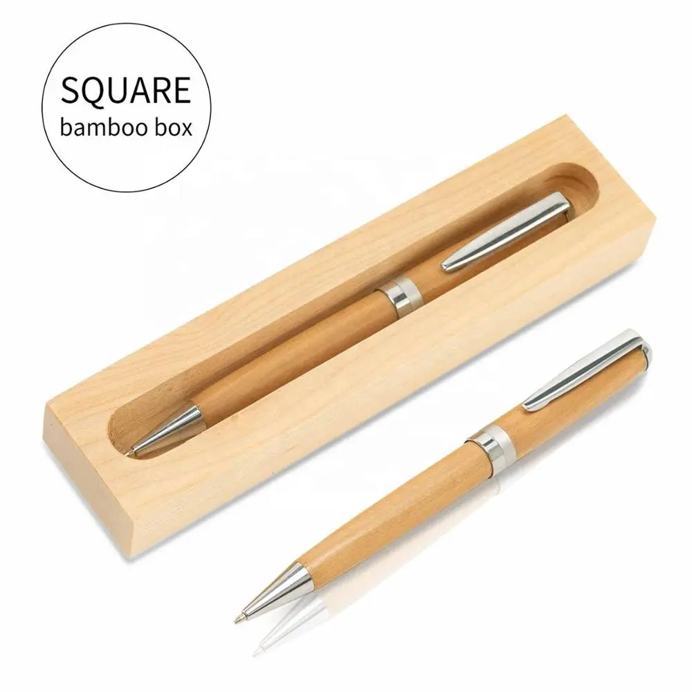 Kailong 브랜드 고품질 나무 볼펜 나무 롤러 펜 키트 선반 핫 세일 주문 펜