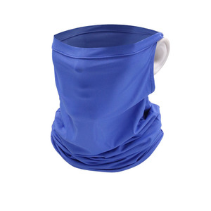 Couverture de foulard de protection solaire extérieure avec boucle d'oreille <span class=keywords><strong>cache</strong></span>-<span class=keywords><strong>cou</strong></span> Protection UV masque de bandana <span class=keywords><strong>en</strong></span> soie de glace Bandana multifonction - Product Image 3