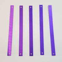 Perles longues en PET résistantes aux hautes températures 5x75mm, accessoires pour sacs, bijoux, vente en gros, bricolage fait main