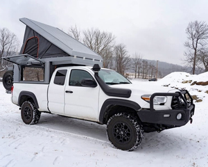 Tente de camping en alliage d'aluminium à commande manuelle, lit plat pour camionnette <span class=keywords><strong>Toyota</strong></span> <span class=keywords><strong>Hilux</strong></span> Tacoma - Product Image 4
