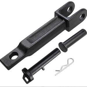 ตะขอลากรถ A20-6014 สำหรับ Peterbilt Kenworth พร้อมโซ่แบบ Pull Pin 2 รูยึด วัสดุเหล็ก - Product Image 5