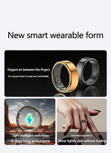 Ultra <b>Thin</b> Smart <b>Ring</b> IP68 Waterproof Fitness Smart <b>Ring</b> with Health Tracking Sleep Monitoring - Product Image 3