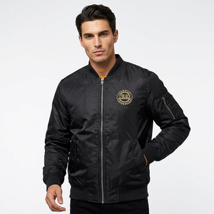 Chaqueta Bomber Impermeable y Cortavientos Unisex con Estilo Protector, Diseño Camuflaje, Cierre de Cremallera, Cuello Redondo, Corte Regular - Product Image 1