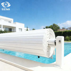 Cubierta Automática para <span class=keywords><strong>Piscina</strong></span> Solar Water Crown Guangdong, Policarbonato de Alta Calidad, Certificación CE, 24V Eléctrica, Duradera y Segura - Product Image 1