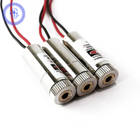 Module de Diode Laser rouge, 2 pièces, 3-5v 100mw 650nm, lumière Laser focérée pour Machine de marquage de positionnement