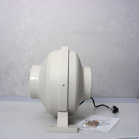 Ventilateur de gaine en ligne de 6 pouces (150 mm) à haute pression statique, extracteur d'air centrifuge pour la ventilation domestique