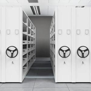 Thép di động khóa kệ kim loại nén lưu trữ hệ thống tủ hồ sơ cho văn phòng nhà khách sạn & Bệnh viện sử dụng - Product Image 4