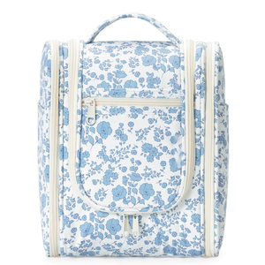 Bolsa <span class=keywords><strong>de</strong></span> Aseo Colgante <span class=keywords><strong>con</strong></span> Diseño <span class=keywords><strong>de</strong></span> Flor Azul, Bolsa <span class=keywords><strong>de</strong></span> <span class=keywords><strong>Maquillaje</strong></span> Resistente al Agua <span class=keywords><strong>con</strong></span> 360 Compartimentos °   Organizador <span class=keywords><strong>de</strong></span> Cosméticos <span class=keywords><strong>de</strong></span> Viaje Grande <span class=keywords><strong>con</strong></span> Gancho Metálico Giratorio - Product Image 1