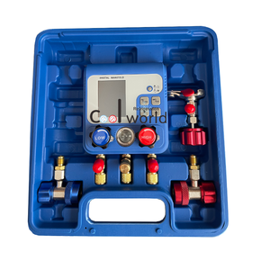 Coolworld lạnh kỹ thuật số đa dạng đo kit, áp lực kép công cụ kiểm tra - Product Image 5