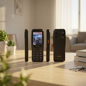 Mobile Phone Muslims to Pray 4 SIM Big Memory 2500mab Big Battery <b>Small</b> Phones 2.4inch Crystal Button Feature Phones OEM Phone - Product Image 1