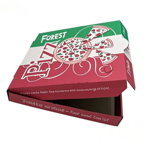 <span class=keywords><strong>Flauta</strong></span> <span class=keywords><strong>de</strong></span> grado alimenticio corrugado tamaño impreso personalizado diseño <span class=keywords><strong>de</strong></span> pizza cartón negro rebanada <span class=keywords><strong>precio</strong></span> caja corrugada - Product Image 2