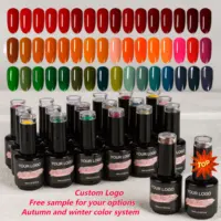 Vernis à ongles Gel UV bio Vegan, 282 couleurs, vente en gros, usine