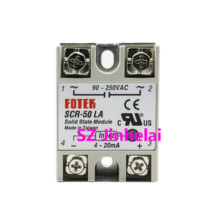 Mới và độc đáo FOTEK SCR-25LA 40la 50LA 75la SCR-25LA 40la 50LA 75la-h một pha trạng thái rắn <span class=keywords><strong>Relay</strong></span> <span class=keywords><strong>SSR</strong></span> nhỏ AC - Product Image 3