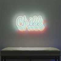 Ajoutez Votre Propre Logo En Gros Comics Kaws Enseigne Au Néon Coeur Led Lumière Enseigne Au Néon Pour Mur Chambre