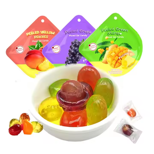 Vente en gros de collations chinoises exotiques populaires Tik Tok Bonbons aux fruits Confiture de bonbons Bouteille de cire de style gomme amusante Jouet Bonbons fruités - Product Image 3