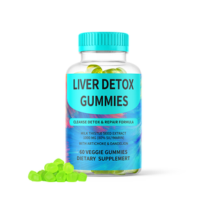 Détox du foie Supplément de soins de santé Chardon-Marie Gommeux Nettoyage du foie Détox Gommes Détox du foie Gommes de gros - Product Image 5