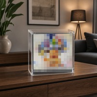 Vitrine de collection de cartes à collectionner en acrylique transparent, personnalisée, magnétique, haute transparence, résistante aux UV, pour collectionneurs