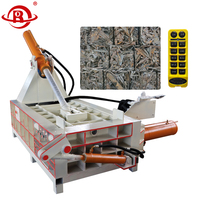 Compacteur automatique de ferraille robuste et presse à balles de fer 100T, contrôlée par PLC, pour voitures usagées, fabriquée en Chine, prix compétitif