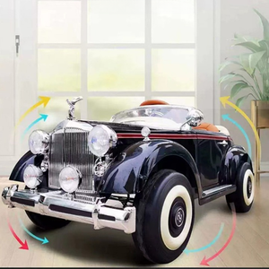 Offre Spéciale sièges en cuir 12v voitures de 10 ans peinture noire jouets de <span class=keywords><strong>voiture</strong></span> à pédales à bon prix avec musique et lumière <span class=keywords><strong>voiture</strong></span> à pédales - Product Image 4