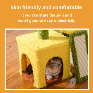 Designer Boden-Decken-Kratz baum & Kratzer Elegante und umfassende Katzen möbel - Product Image 2