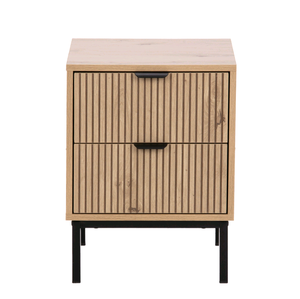 غرفة معيشة منزلية طاولة بجانب السرير طاولة خشبية خفيفة الوزن بلون طبيعي - Product Image 1