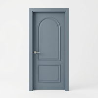 Pintu Kayu Interior Minimalis Modern Inti Padat Berdensitas Tinggi untuk Kamar Tidur Hunian Ramah Lingkungan dan Tahan Aus