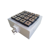 Mandrin magnétique permanent circulaire de précision 16KG/CM² étanche pour machine de fraisage CNC et rectification
