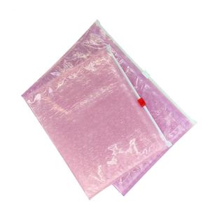 环保拉链气泡袋耐用手工奢华化妆品样品袋，带设计收纳袋 - Product Image 3