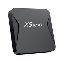 Kotak TV Pintar Quad Core XS97 K1 Langsung dari Pabrik H313 Android 10 100M LAN Dual WiFi Desain Khusus