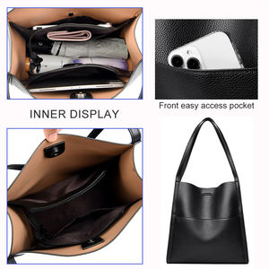 Bolso <span class=keywords><strong>de</strong></span> Hombro para Mujer, Éxito <span class=keywords><strong>de</strong></span> Ventas 2026, Alta Calidad, PU, Gran Capacidad, Bolso Tote, Bolso <span class=keywords><strong>de</strong></span> Trabajo, Minimalista - Product Image 5
