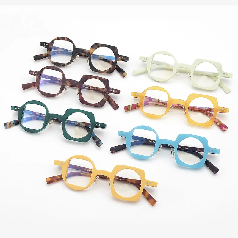 광학 안경 독특한 안경 고품질 여성 라인 석 안경 프레임