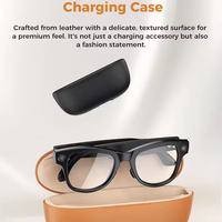 Lunettes IA HD M02 Ultra avec traduction IA, double objectif, caméra vidéo 4K, étanches IP66, chargement Type-C, contrôle par application