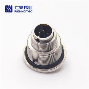 M9 Thông Tư Nối Cáp Thẳng Kim Loại Trở Lại Bảng Điều Chỉnh Núi 2 3 4 5 6 7 8 Pin Port Flex Một Chất Kết Dính Board Tường Cho Cắm Điện - Product Image 4