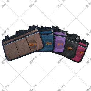 Bolsa de almacenamiento lateral para silla de ruedas, organizador colgante de tela Oxford de 18x32,5 cm para deportes al aire libre y uso en sillas de oficina - Product Image 2