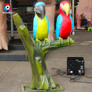 Kích Thước Sống Động Mô Phỏng Động Vật Chim Vẹt - Product Image 4