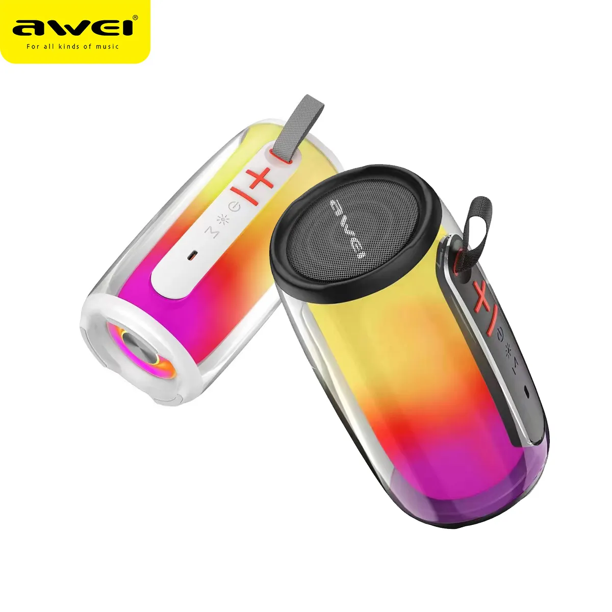 Awei mini Portable Loudspeaker Y528 Rechargeable Gradient Color Mini Wireless BT Speaker For Mobile Phone