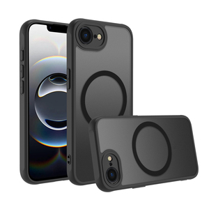 Funda Antigolpes para iPhone <span class=keywords><strong>SE</strong></span> 4, Carcasa Magnética de PC y TPU con Acabado Mate Esmerilado para iPhone 16e 17e 16 15 14 - Product Image 2