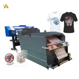 Máquina de impresión en polvo para camisetas, máquina de impresión en polvo con película pet para transferencia térmica
