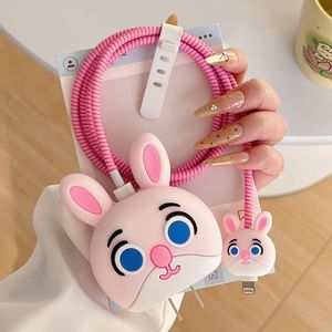 Protector de Cable de Carga PD de Silicona con Diseño de Dibujos Animados, 20W, con Tecnología de Epoxi, Compatible con iPhone, Ajuste Universal - Product Image 6