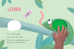 Livre interactif sensoriel tactile pour enfants : <span class=keywords><strong>animaux</strong></span> <span class=keywords><strong>sauvages</strong></span> – Livre éducatif précoce pour l'apprentissage des <span class=keywords><strong>animaux</strong></span> pour les tout-petits - Product Image 5