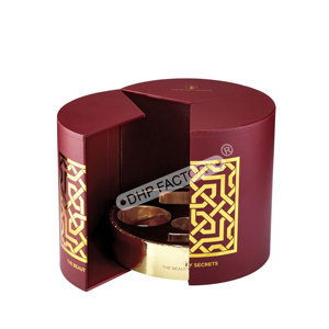 Ribbon Magnetic Door Open Custom Luxury Rigid Cylinder Cardboard Skin Care Set Packaging <strong>Ramadan</strong> <strong>Gift</strong> <strong>Box</strong> - Product Image 4