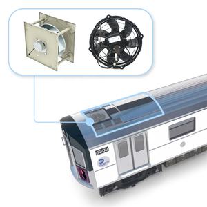 พัดลมระบายความร้อนแบบราง ebmpapst Rosenberg Mdexx พร้อมระบบควบคุมความเร็ว PWM อัจฉริยะ สำหรับเครื่องปรับอากาศและอีวาพอเรเตอร์ - Product Image 2