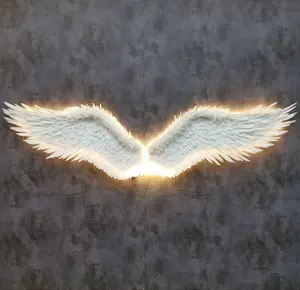 Wand Kunst Dekoration Große Feder Engel Flügel